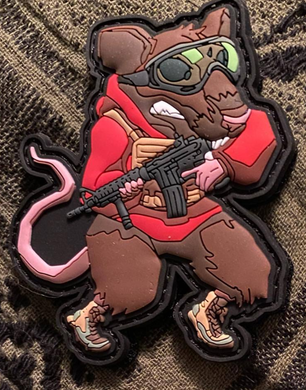 Patch: Tactical Hood Rat